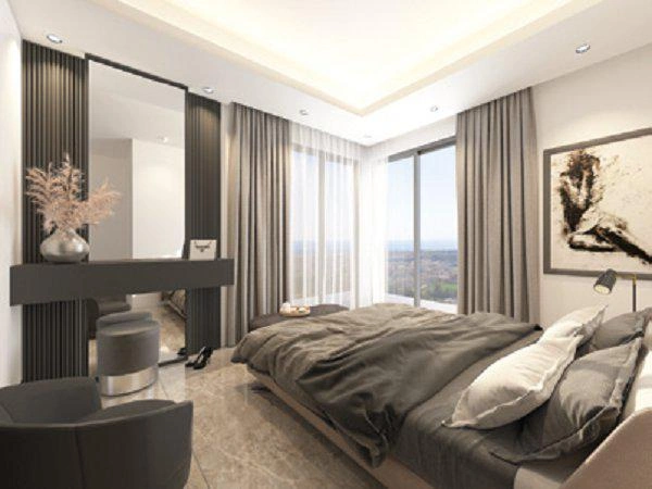 Apartamentos en un complejo residencial de baja altura con vistas al mar en Pafos, Chipre