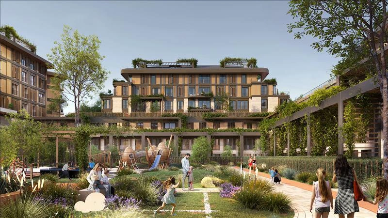 شقق في مجمّع سكني جديد في إسطنبول، تركيا