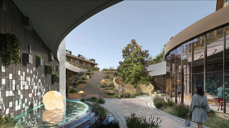 Apartments in a new residential complex in Istanbul, Turkiye