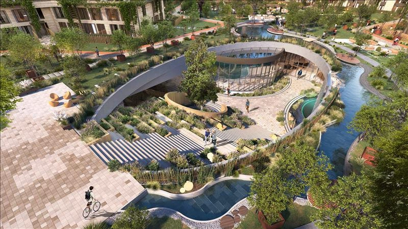 Apartments in a new residential complex in Istanbul, Turkiye