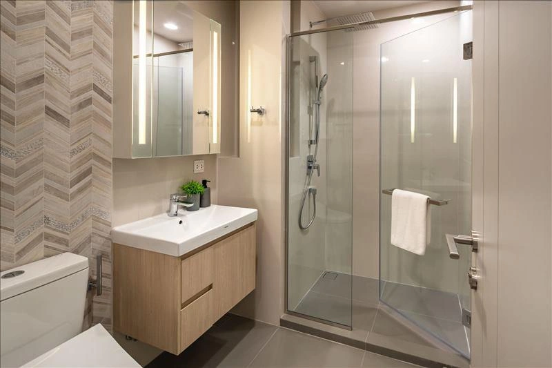 Apartments in a residential complex in Bangkok, Thailand