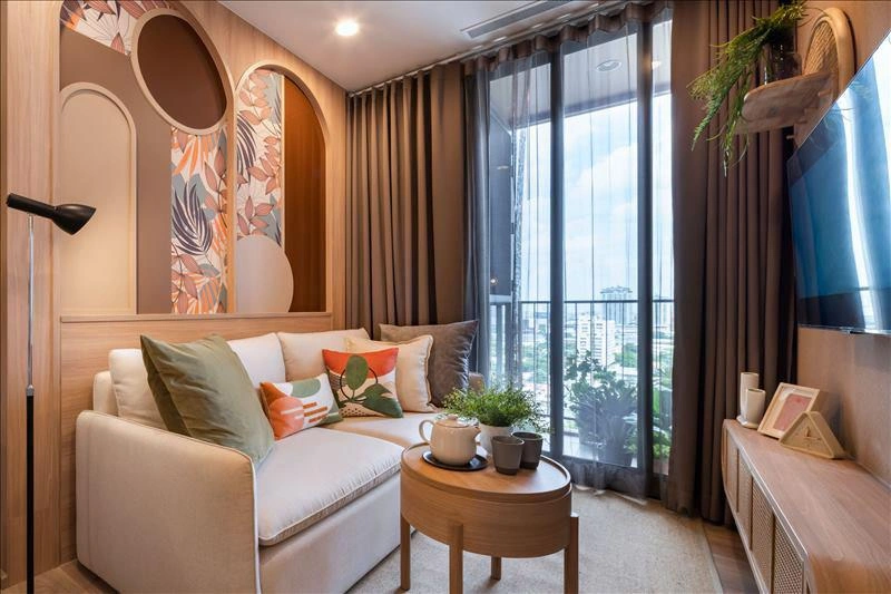 Apartments in a residential complex in Bangkok, Thailand