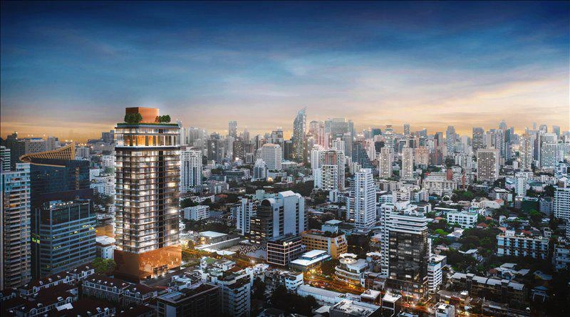 شقق في مجمّع سكني حديث في بانكوك، تايلاند