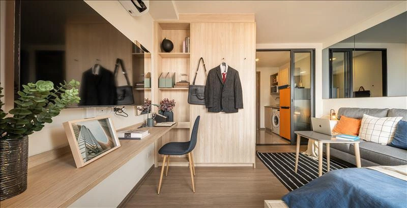 Apartments with a swimming pool in Bangkok, Thailand