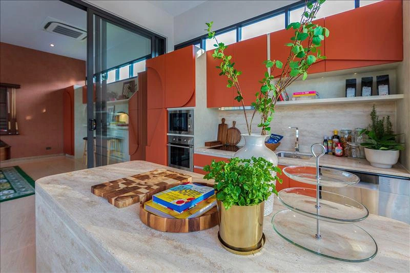 Apartments in a residential complex in Bangkok, Thailand