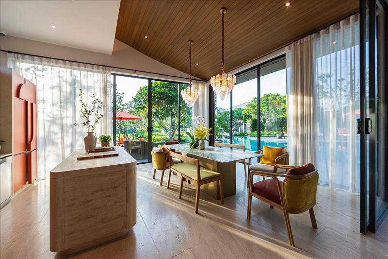 Apartments in a residential complex in Bangkok, Thailand