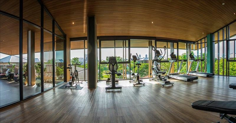 Apartments in a residential complex in Bangkok, Thailand