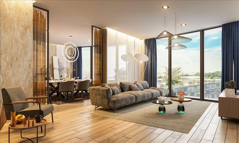 土耳其伊斯坦布尔现代住宅小区内的公寓