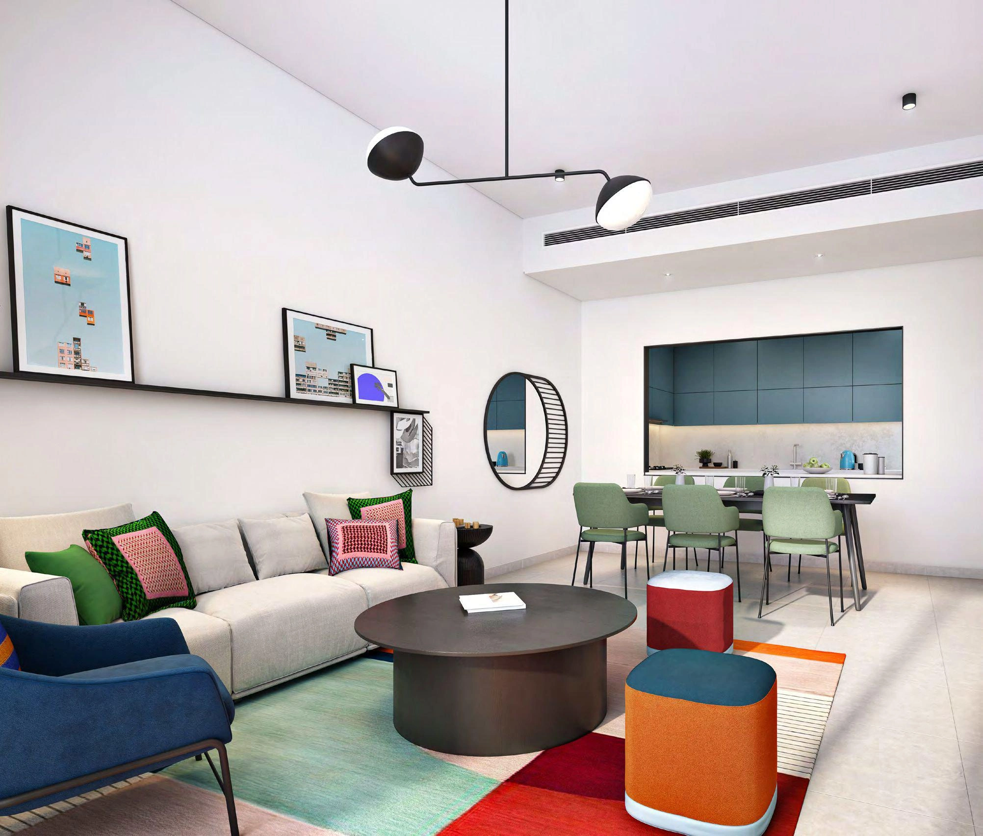 Aljada‑Rove公寓,阿拉伯联合酋长国,沙迦