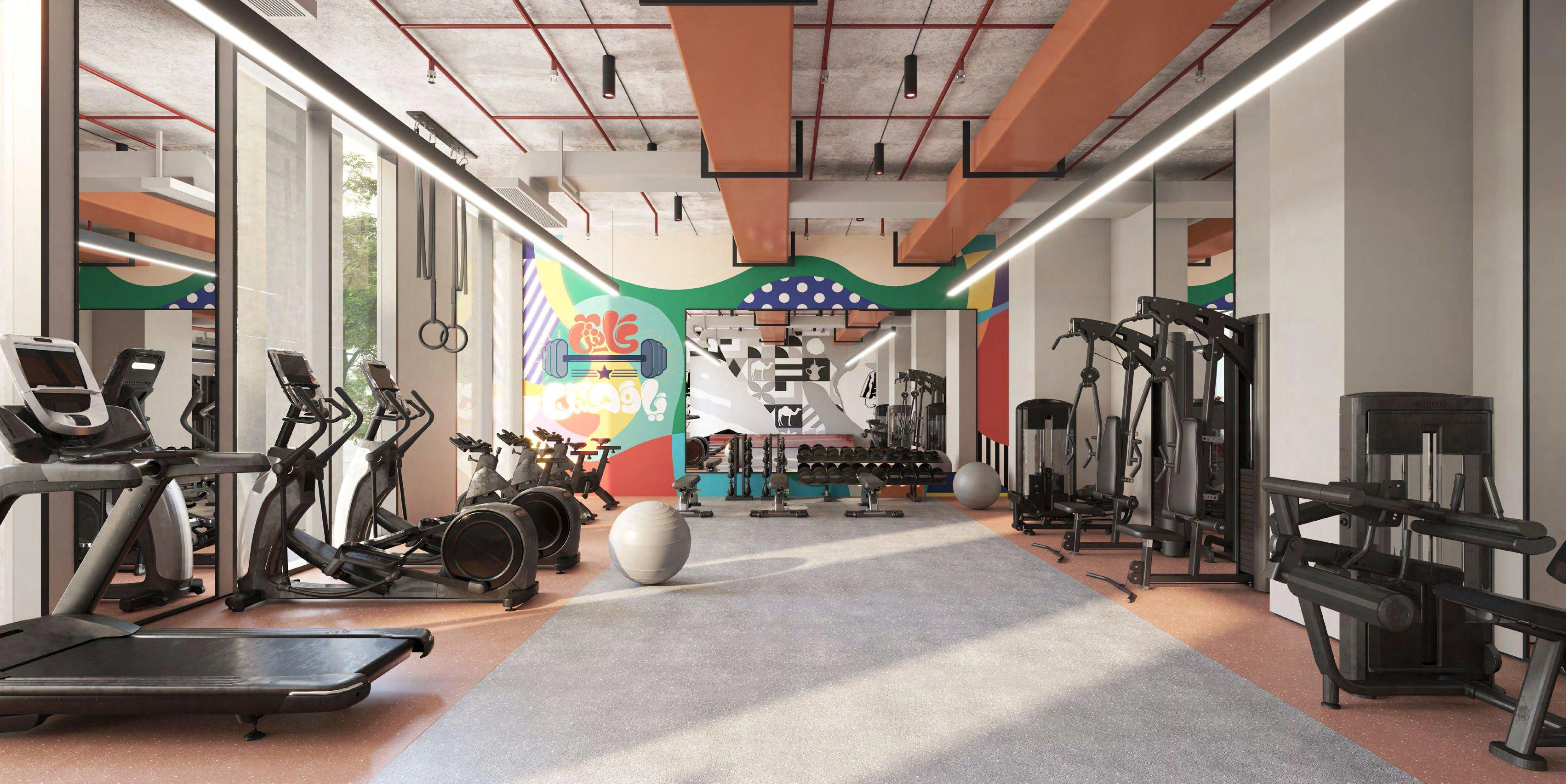 Aljada‑Rove公寓,阿拉伯联合酋长国,沙迦