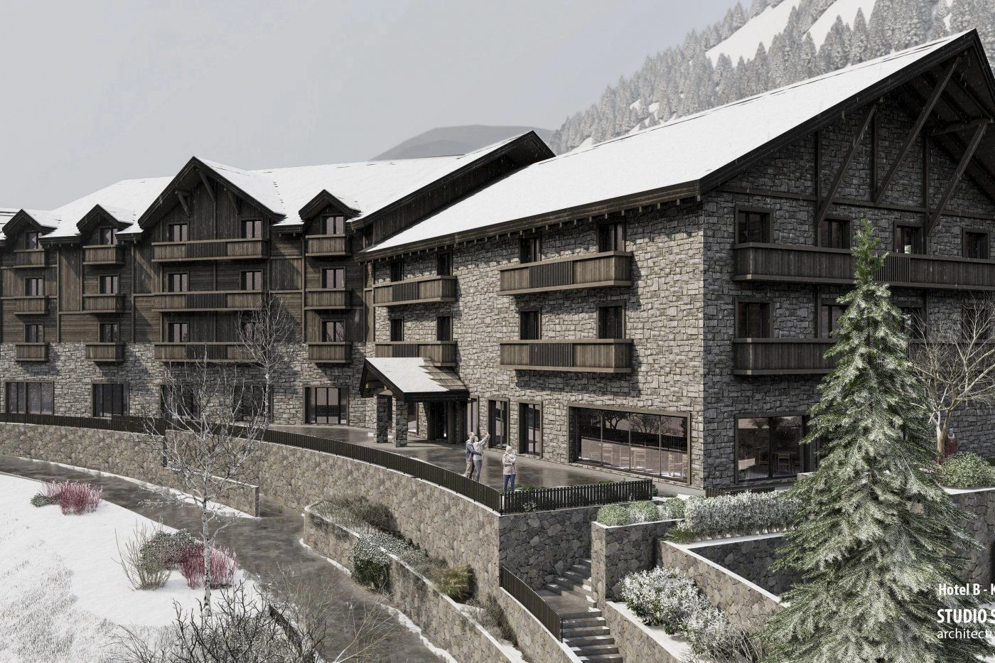 Complejo hotelero de élite en Kolasin