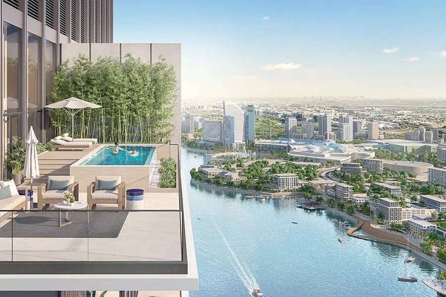 پروژه جدید ساختمان بلندمرتبه در بندر دبی کریک