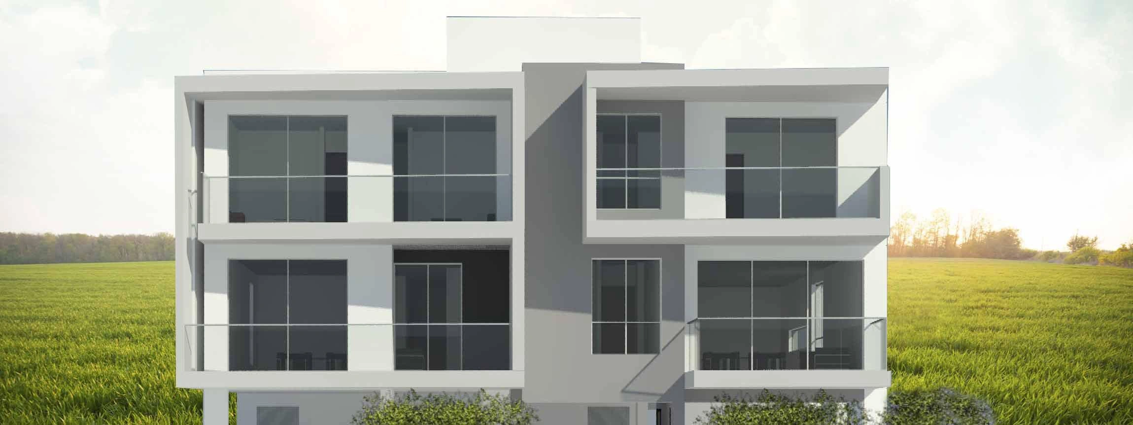 Low-rise apartments near the sea in Paphos, Cyprus