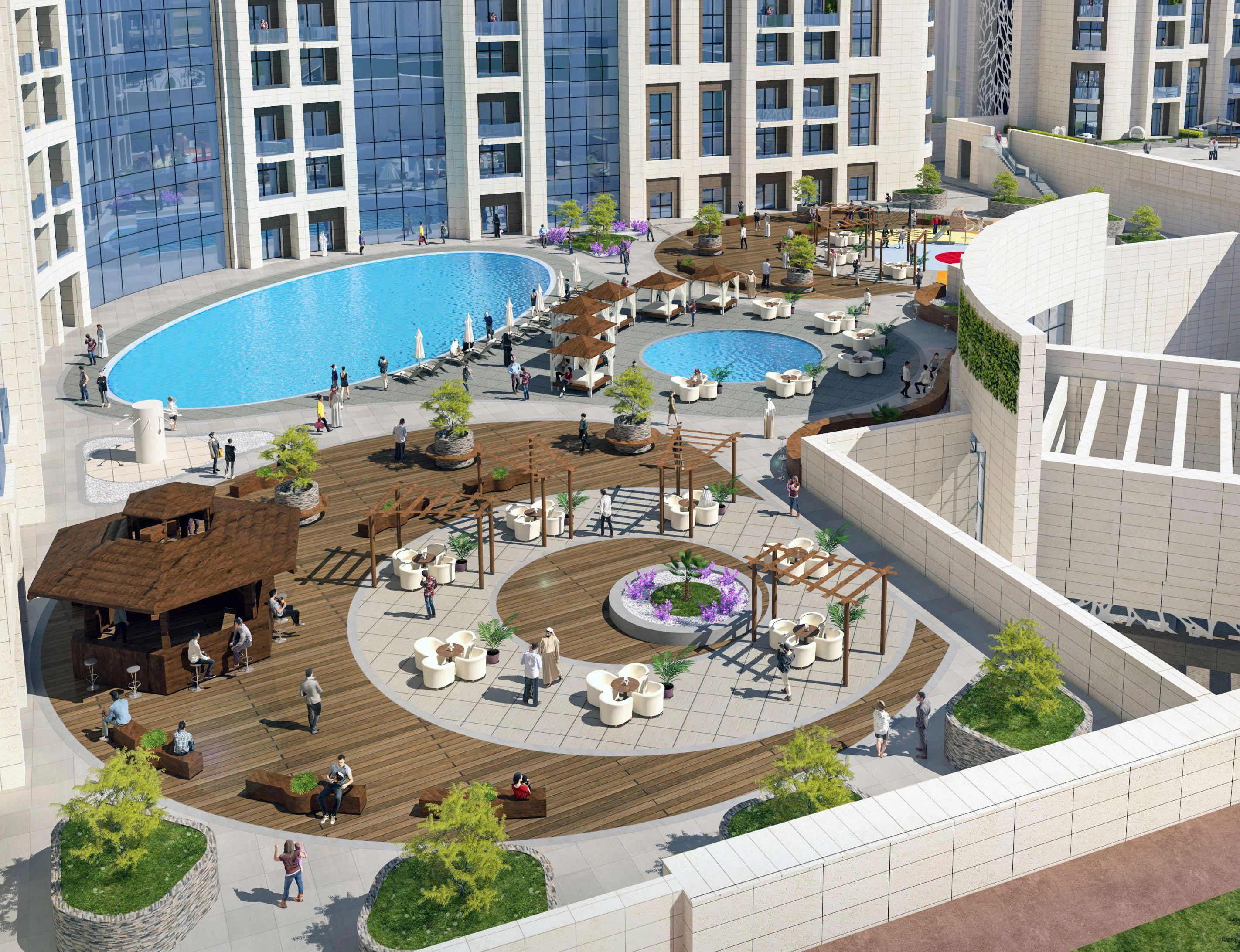 Appartements meublés avec plan de paiement à Doha, Qatar