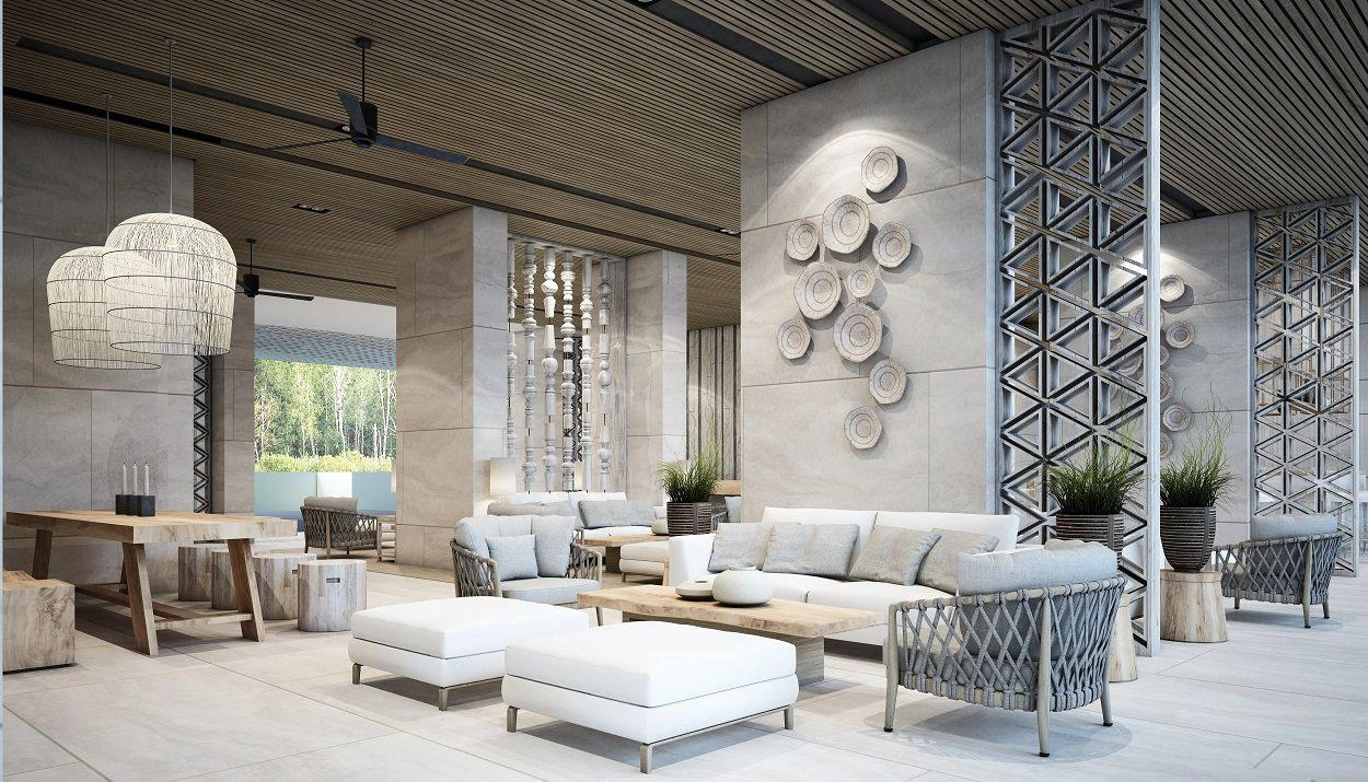 Apartments in a condo hotel on Mai Khao Beach, Phuket, Thailand