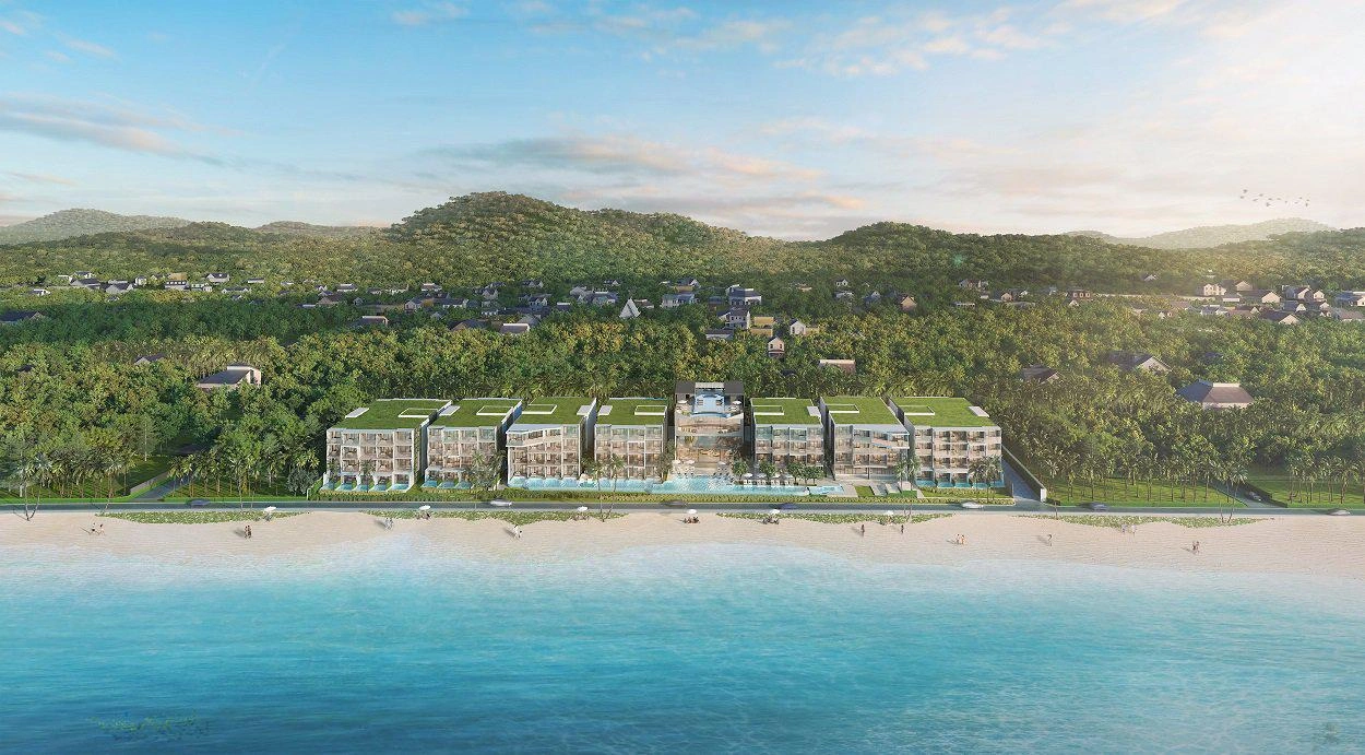 Apartments in a condo hotel on Mai Khao Beach, Phuket, Thailand