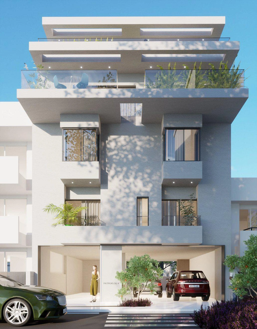 شقق في مجمع سكني في أتيكا، اليونان