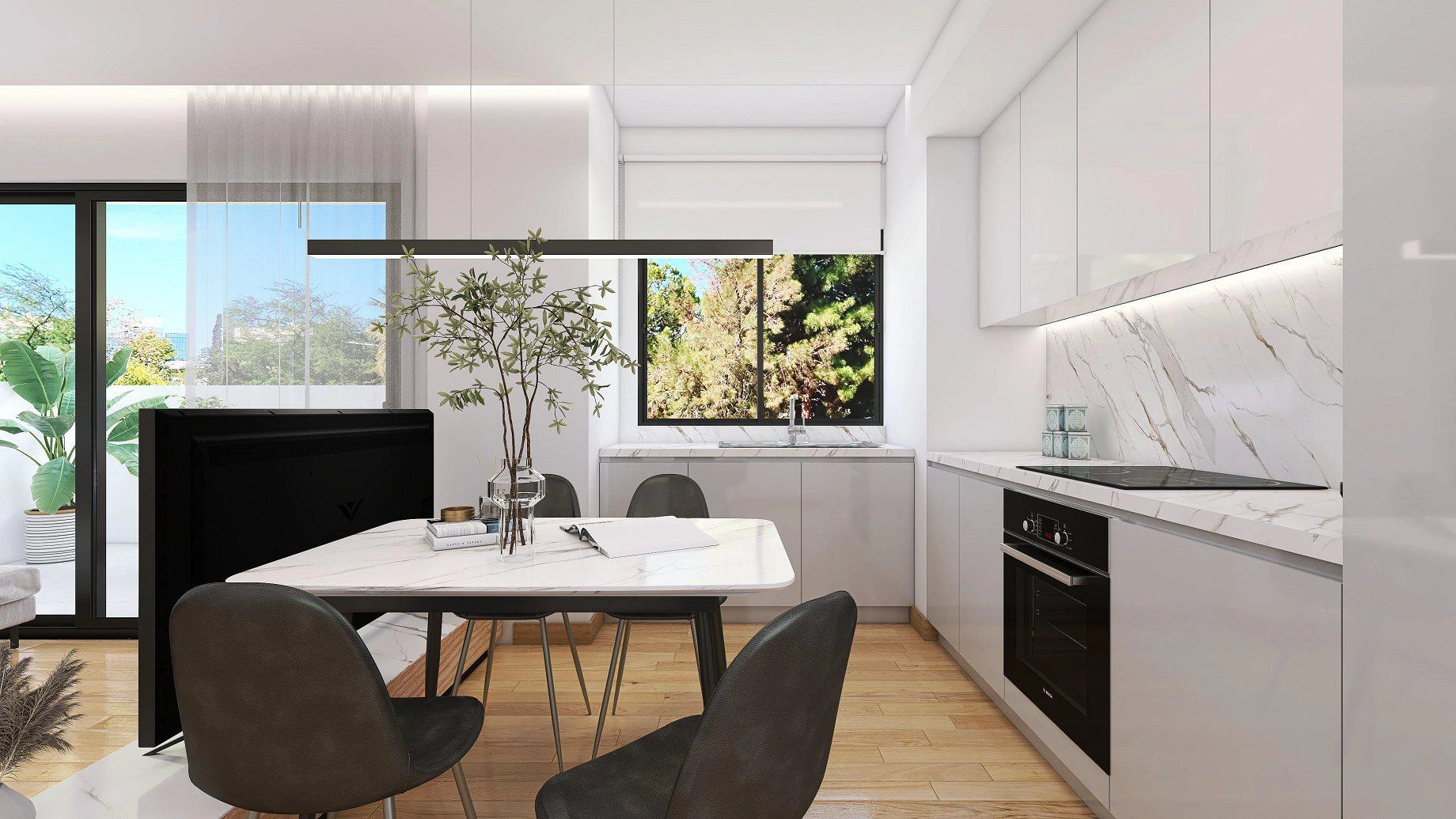 شقق في مجمع سكني عصري في أتيكا، اليونان