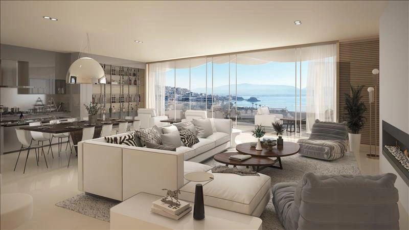 Sea-view apartments in Attica, Greece