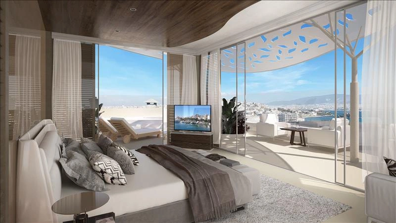 Sea-view apartments in Attica, Greece