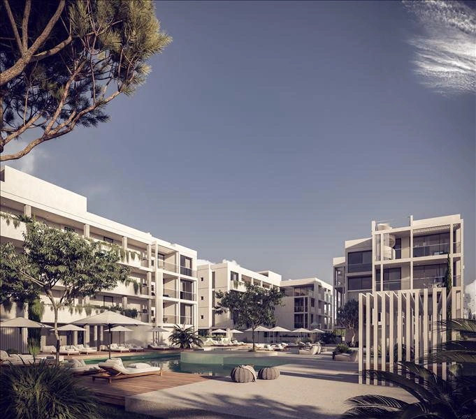 آپارتمانها در یک مجموعه مسکونی در فاماگوستا، قبرس