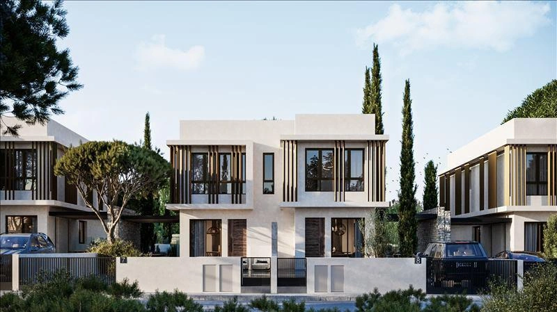 Villas in a new development project in Famagusta, Cyprus