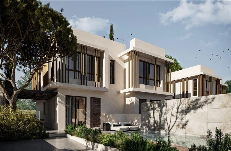 Villas in a new development project in Famagusta, Cyprus