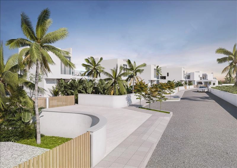 Villas in a modern residential complex in Famagusta, Cyprus