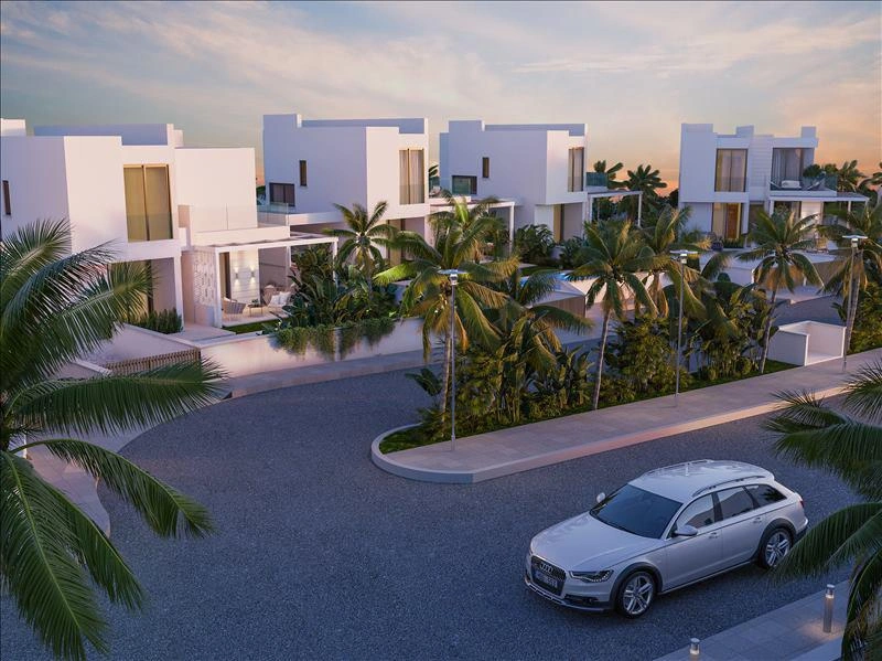 Villas dans un complexe résidentiel moderne à Famaguste, Chypre