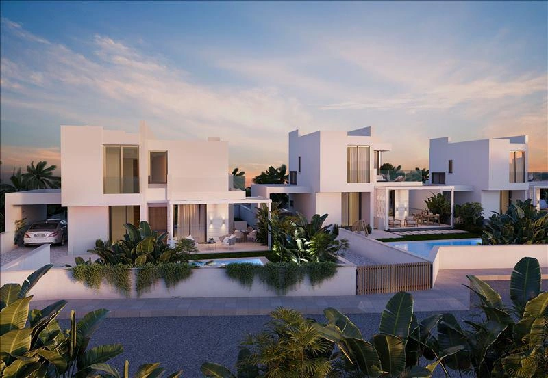 Villas dans un complexe résidentiel moderne à Famaguste, Chypre