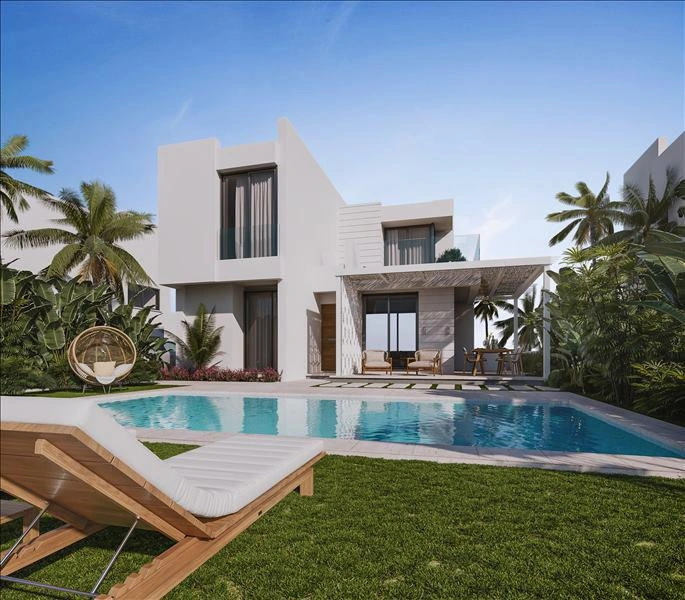 Villas dans un complexe résidentiel moderne à Famaguste, Chypre