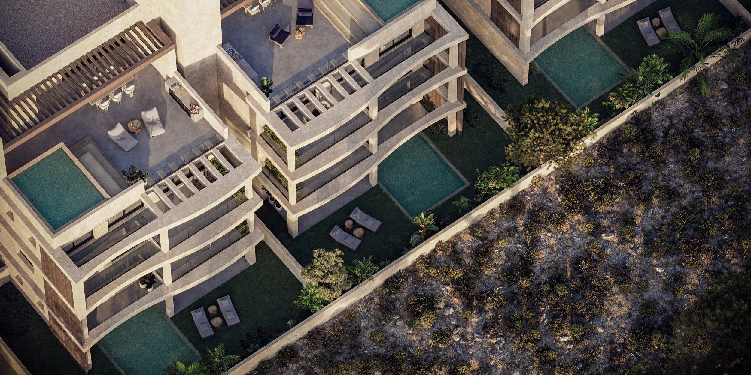 Resort-style apartments in Famagusta, Cyprus