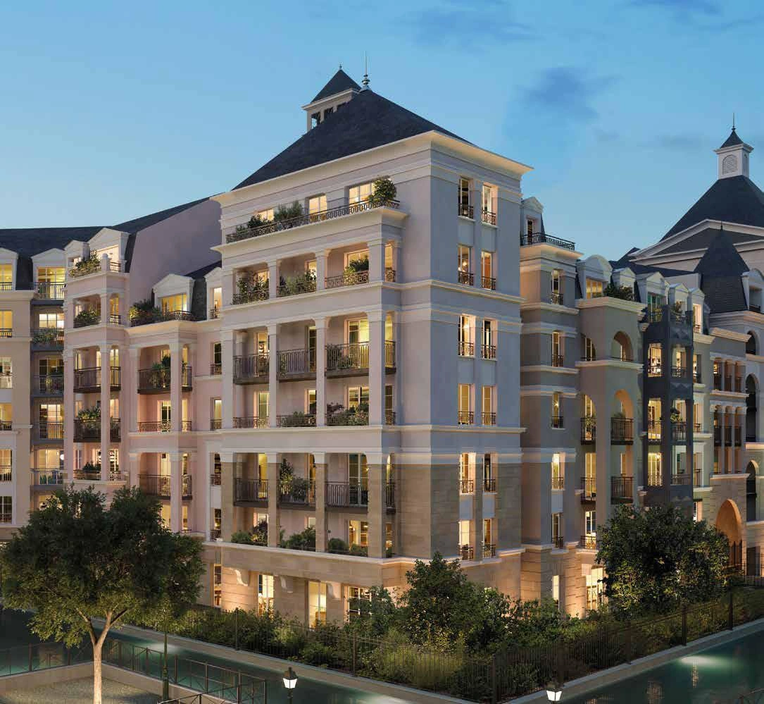 位于法国法兰西岛大区的现代住宅公寓