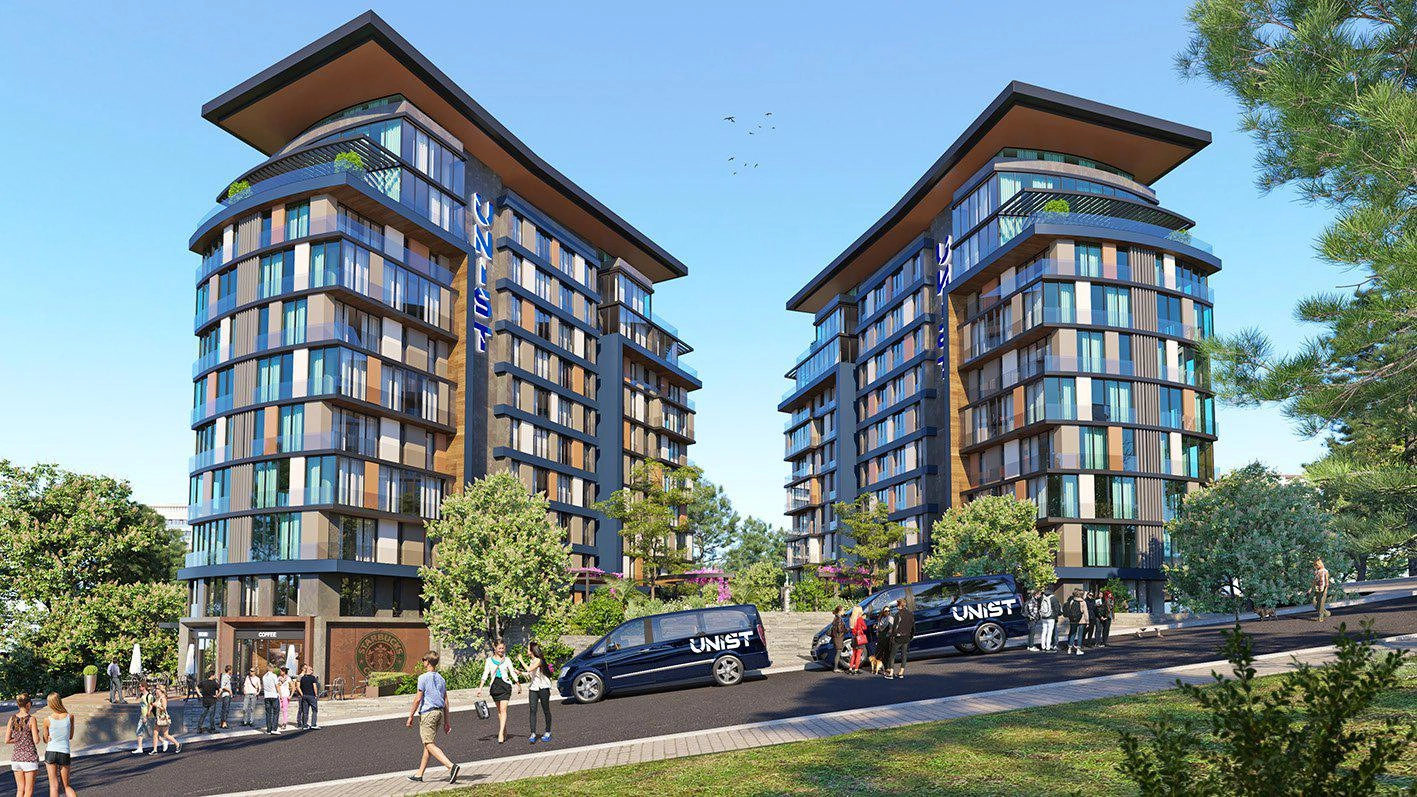 آپارتمانها در یک مجتمع مسکونی در Kığıthane، Istanbul، Turkiye