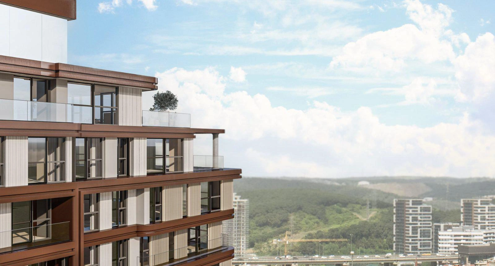 آپارتمانها در یک مجتمع مسکونی در Kığıthane، Istanbul، Turkiye