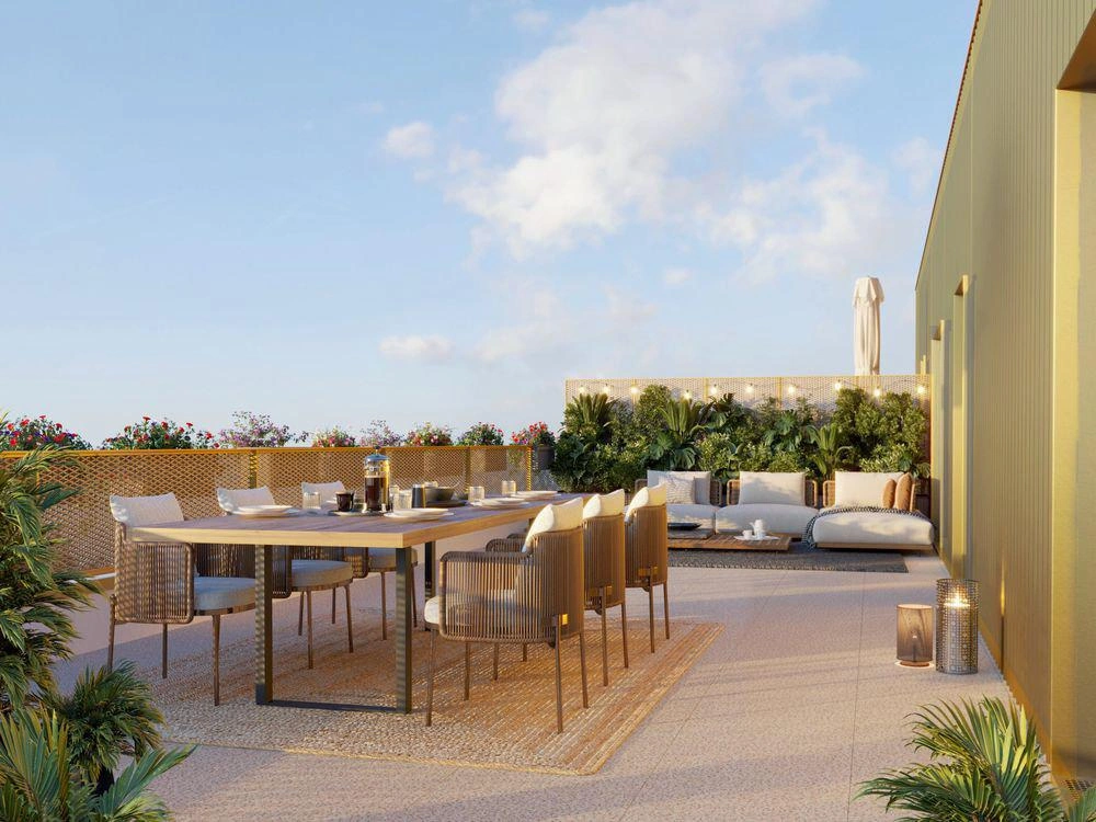 Appartements dans un ensemble résidentiel moderne en Île-de-France, France