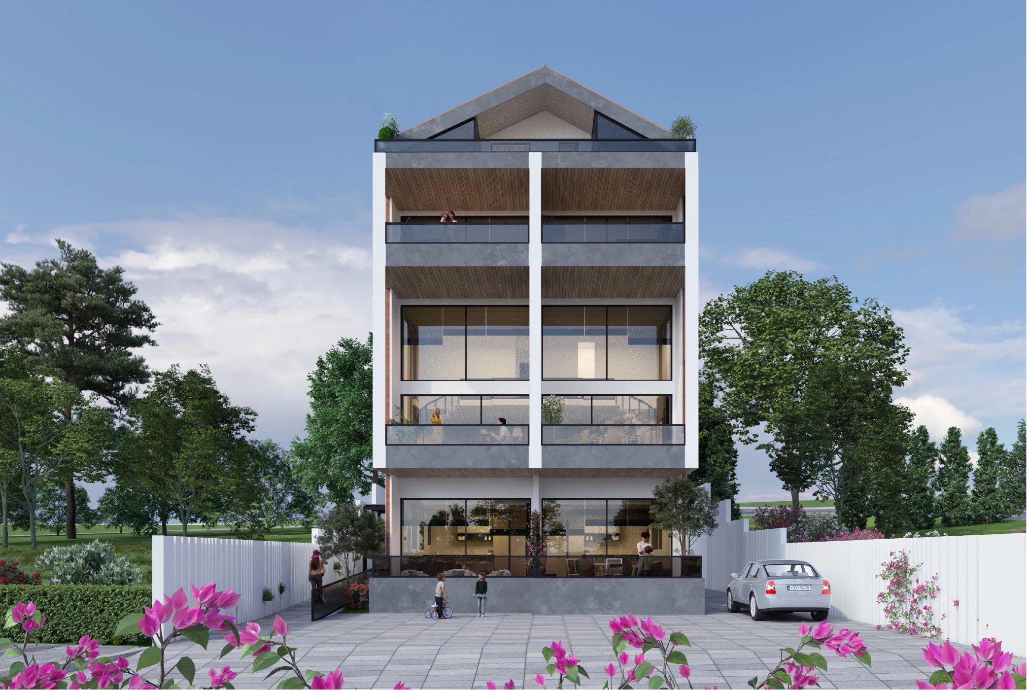 شقق في مجمّع سكني حديث في أتيكا، اليونان