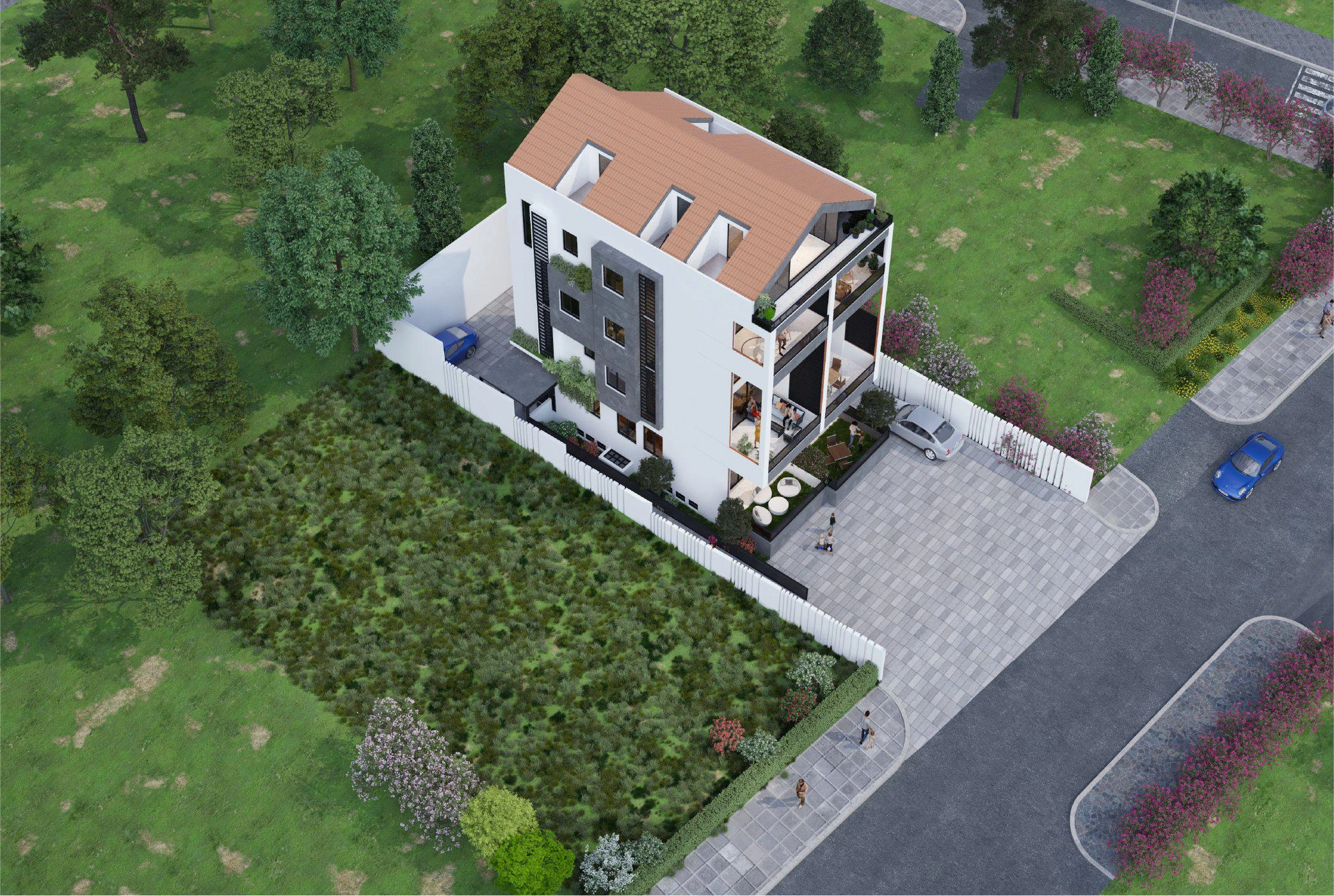 شقق في مجمّع سكني حديث في أتيكا، اليونان