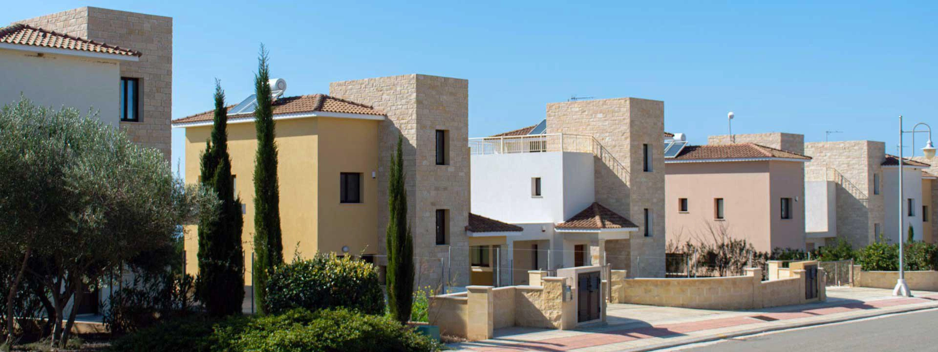 Villas in a new development project in Paphos, Cyprus