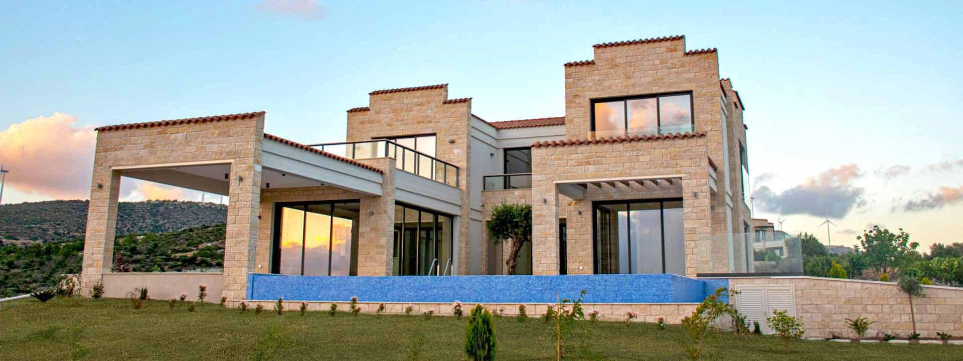 ویلاها در یک مجتمع مسکونی مدرن در پافوس، قبرس