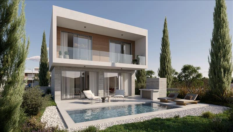 Villas in a new development project in Paphos, Cyprus