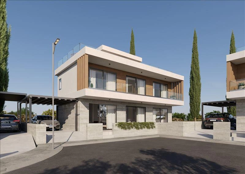 Villas in a new development project in Paphos, Cyprus