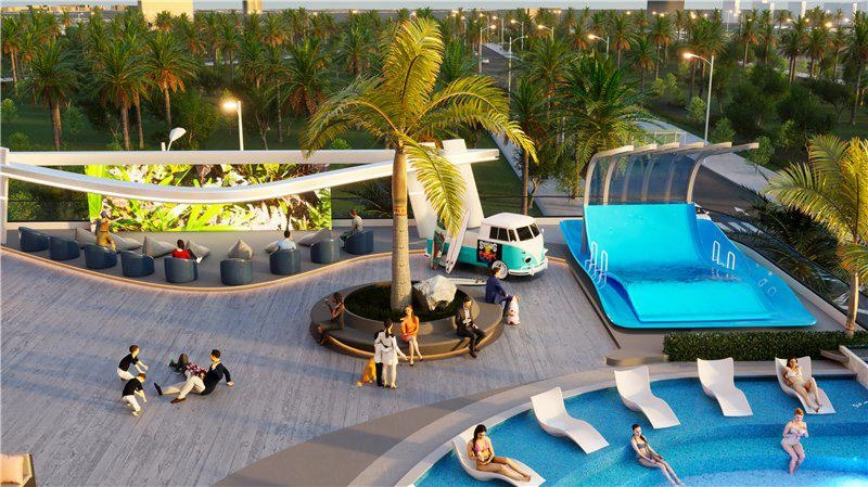 Samana Portofino Apartments — Dubai, United Arab Emirates