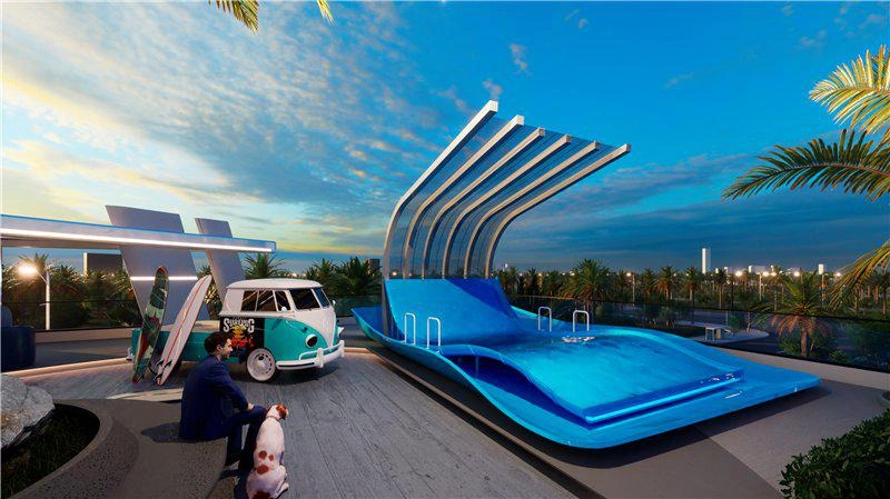 Samana Portofino Apartments — Dubai, United Arab Emirates