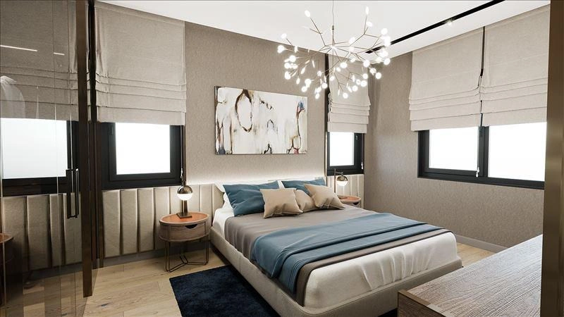 شقق في مجمع سكني عصري في إسطنبول، تركيا