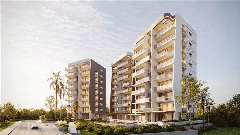 Appartements avec jardin et piscine à Larnaca, Chypre