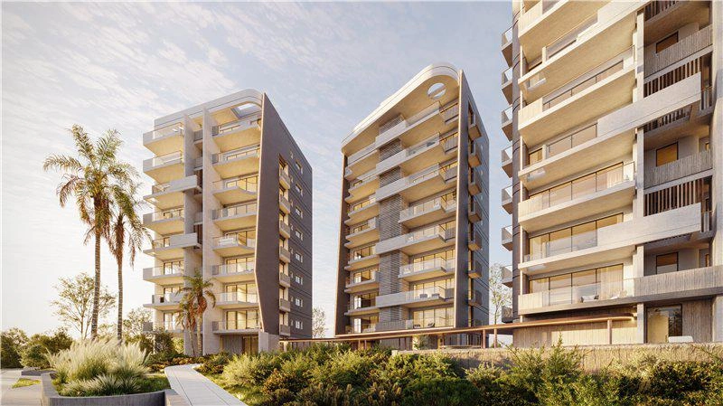 Appartements avec jardin et piscine à Larnaca, Chypre