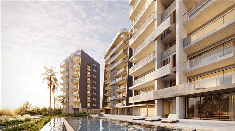 Appartements avec jardin et piscine à Larnaca, Chypre