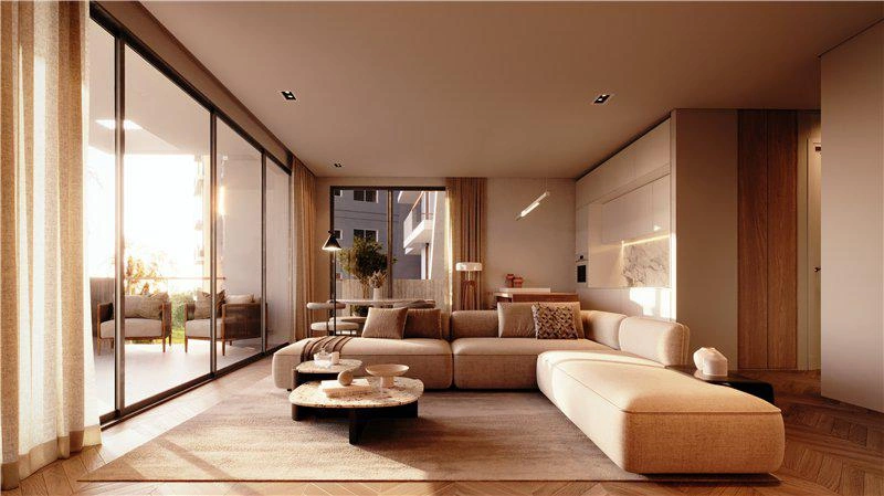 Appartements avec jardin et piscine à Larnaca, Chypre