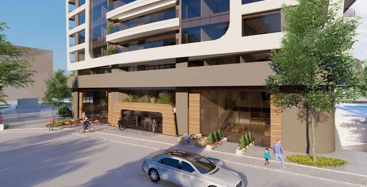 Apartments in a modern residential complex in Nicosia, Cyprus